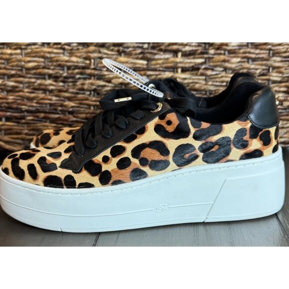 Dune London Size 39 - 9 Episode Leopard Platform Sneakers - Picture 4 of 13